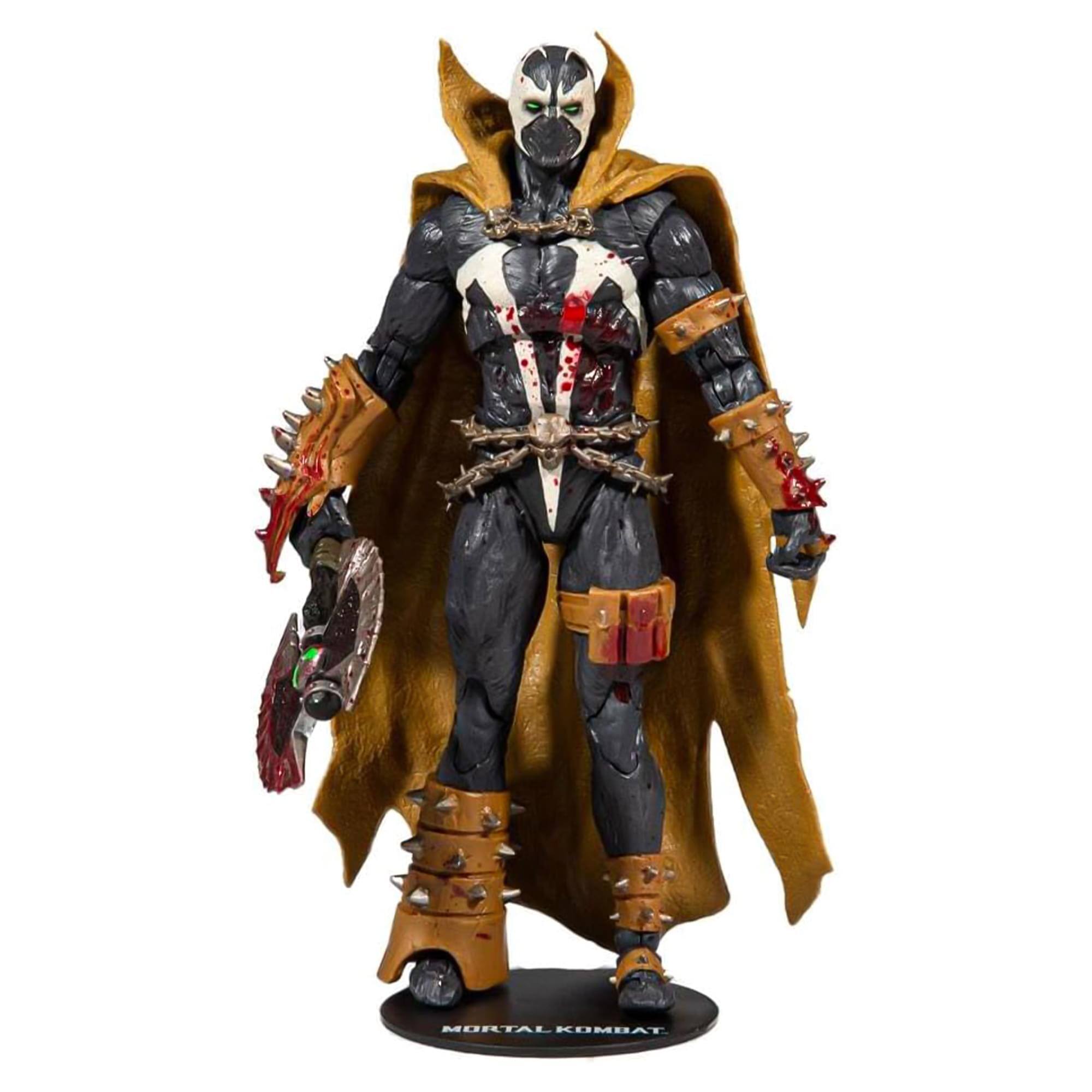 McFarlane Toys - Mortal Kombat Spawn 7 Inch Action Figure | Spawn (Bloody McFarlane Classic) - Multi-Colored