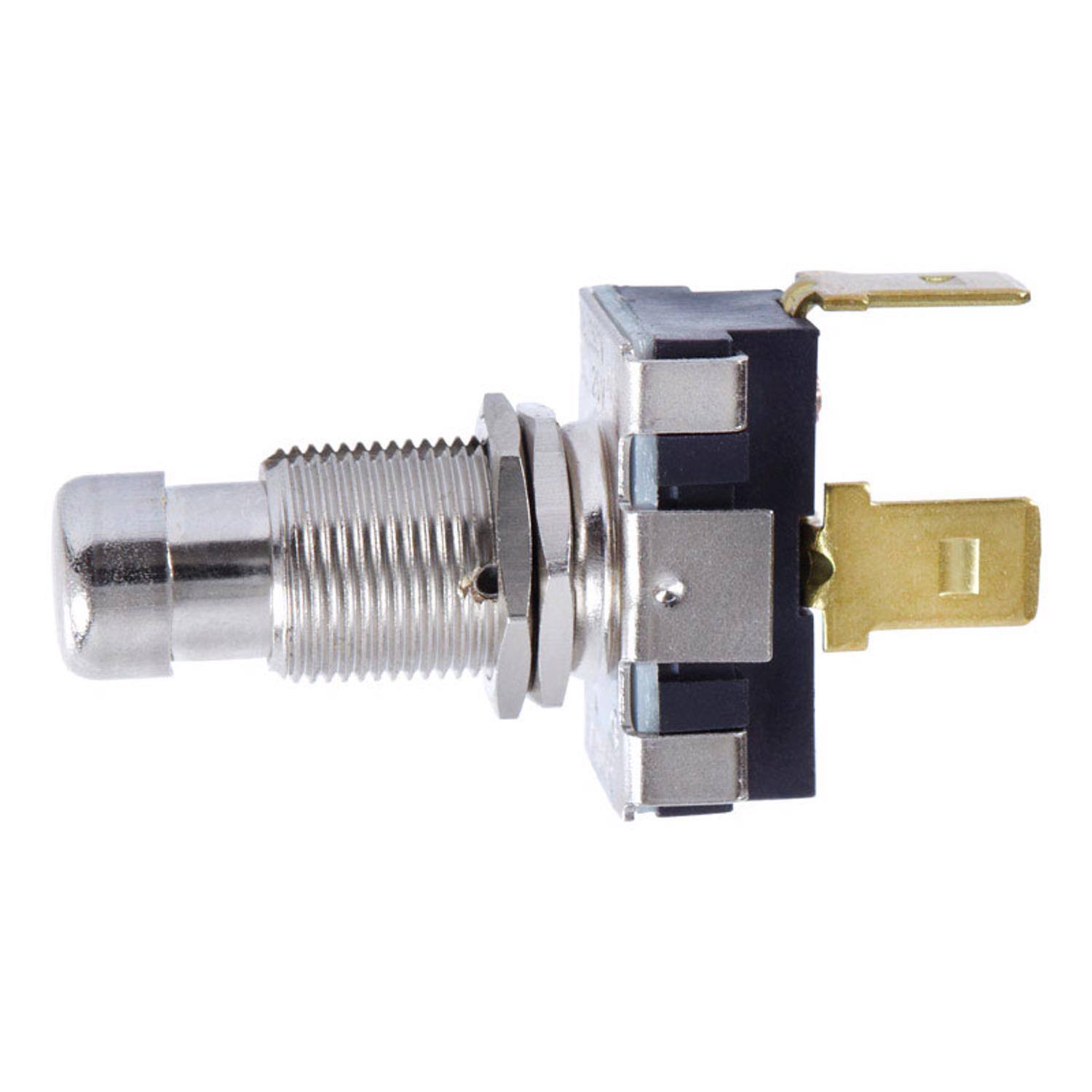 Front. Jandorf - Jandorf 15 amps Single Pole Push Button Power Tool Switch Silver 1 pk - Silver.