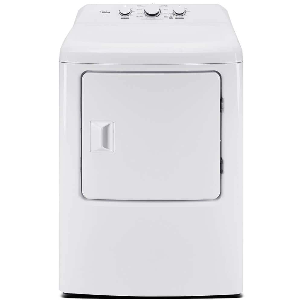 Midea - 6.7 Cu. Ft. Electric Dryer with Sensor Dry and Wrinkle Care - White