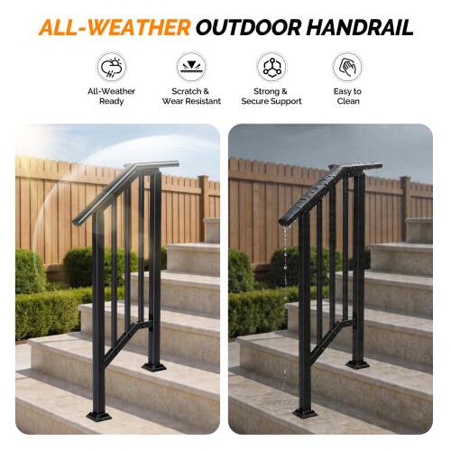 ALL-WEATHER OUTDOOR HANDRAIL

All-Weather Ready
Scratch & Wear Resistant
Strong & Secure Support
Easy to Clean