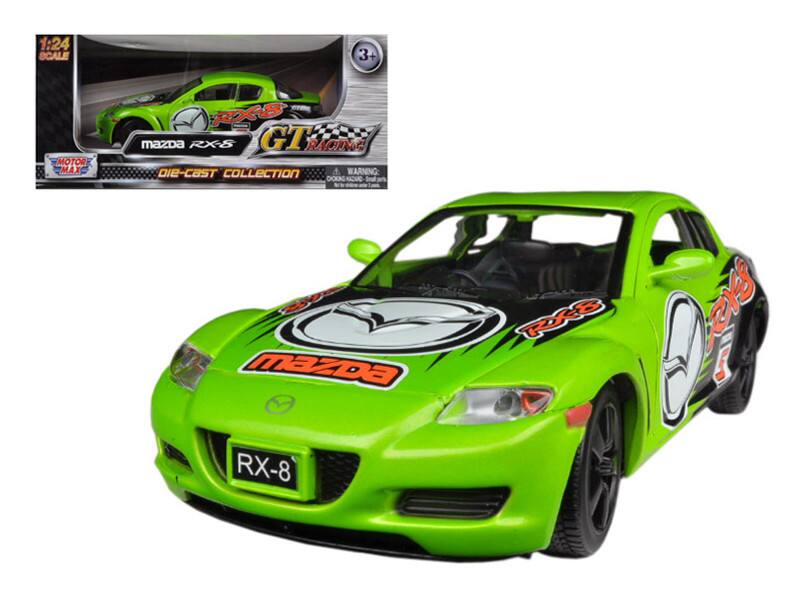 1:24 SCALE 3+ MOTOR MAX PXS mazda RX-S GT RACING DIE-CAST COLLECTION A WARNING: CHOENG NACAO mazda FOB B2Y RX-8