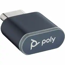 HP - Poly BT700 USB-A Bluetooth Adapter - USB Type A - Black