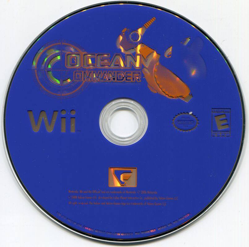 OCEAN COMMANDER  
Wii  

E  

Nintendo © 2006 Nintendo  
Licensed by Nintendo. Developed by Cyber Front.  
© 2006 Volcon Games LLC.  
Published by Volcon Games LLC.  

Canada  
America  
Europe