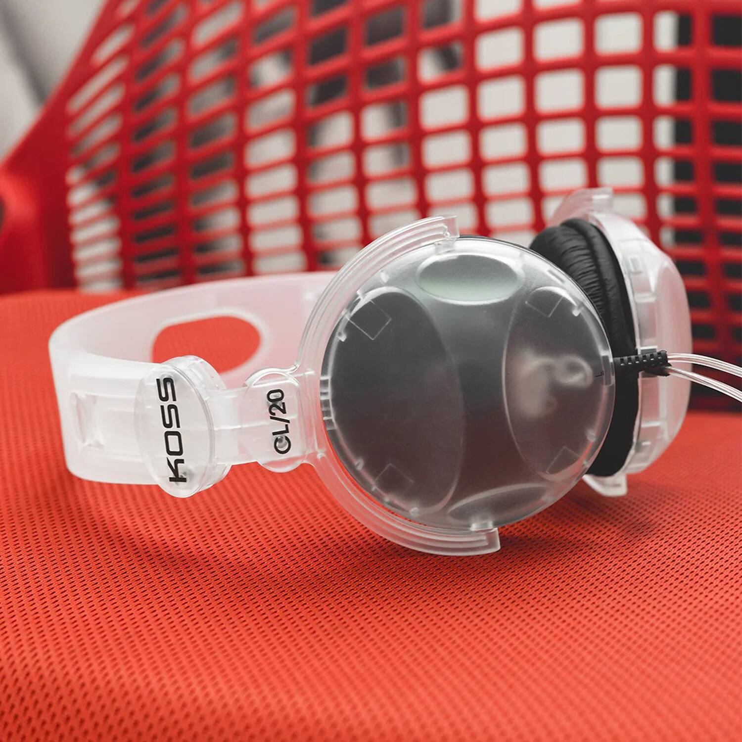 Koss CL20i Wired On Ear Vintage Style Headphones, Mic, In Line