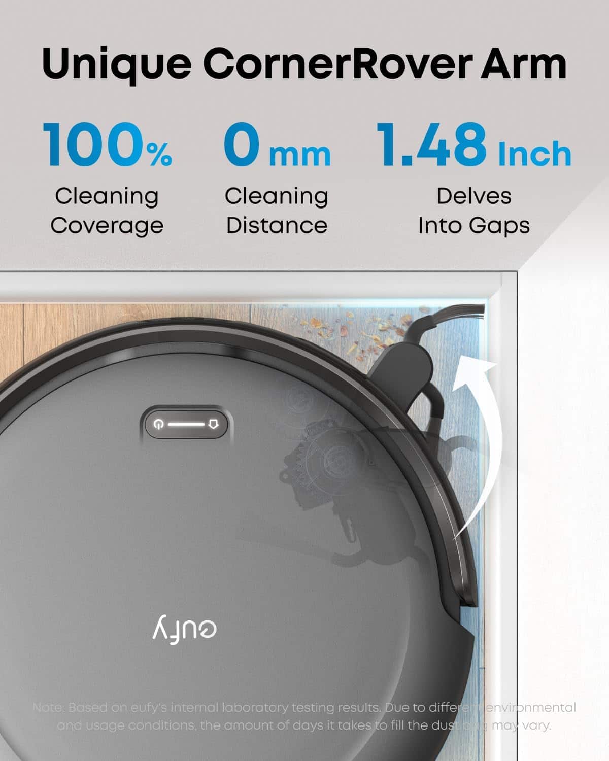 eufy C10 Robot Vacuum Self Emptying,Advanced Smart Mapping with