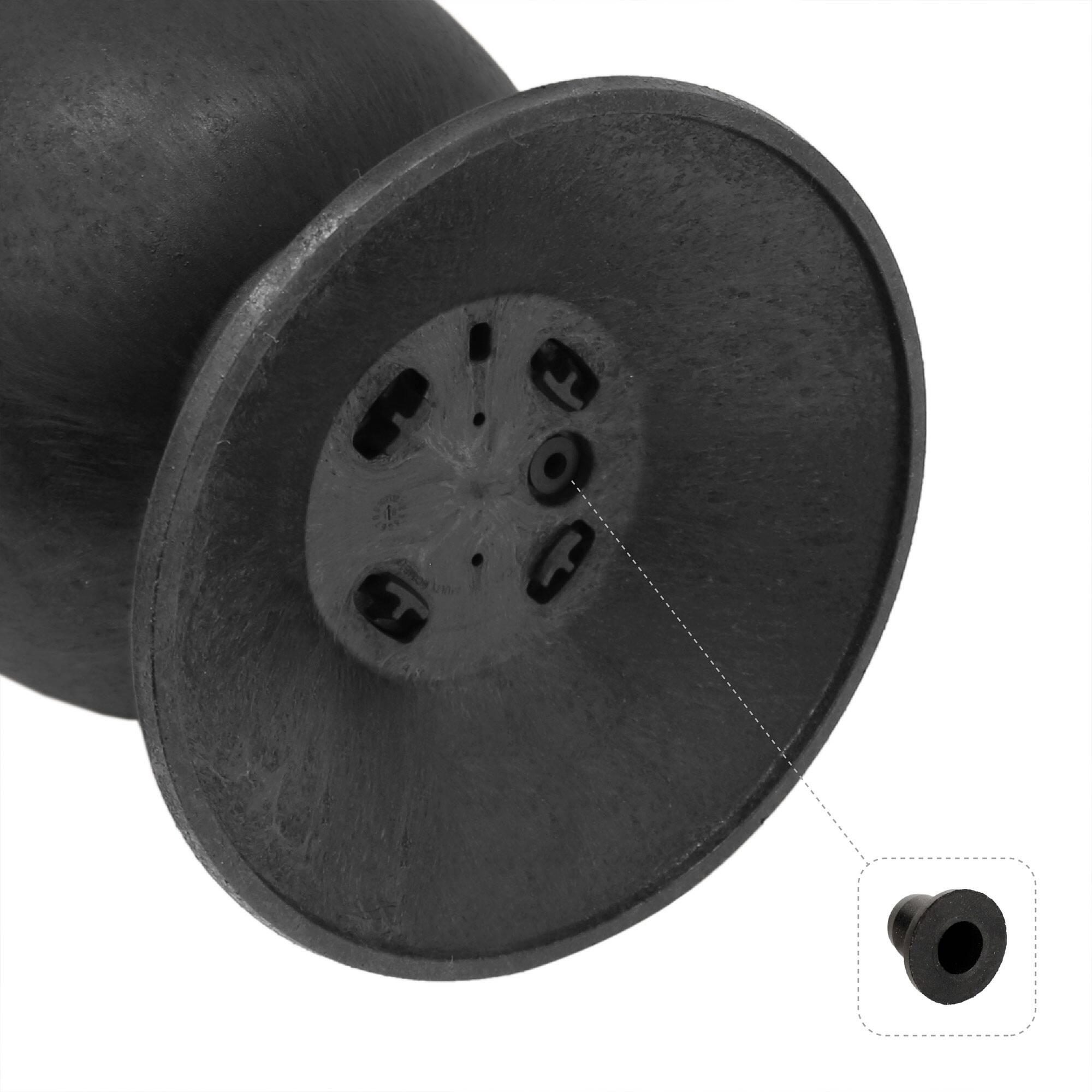 Alt View 8. Tierra Verde - Tierra Verde Cadence Indoor Outdoor Self Watering Urn Planter, 14"W x 23"H Black - Black.