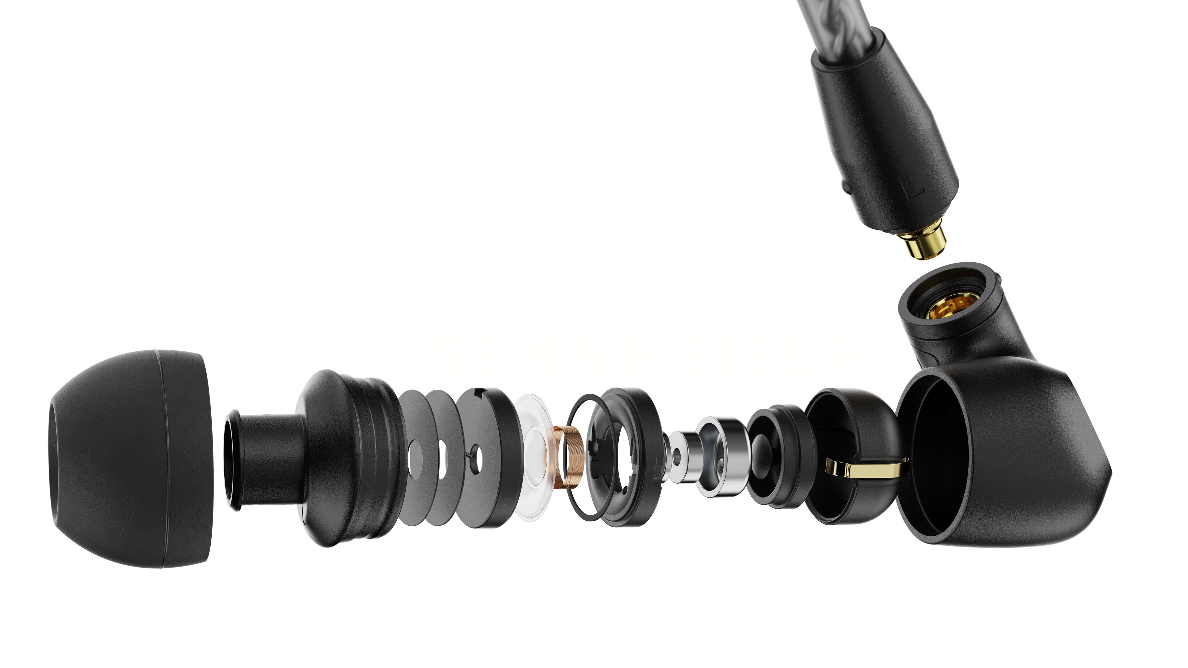 Alt View 2. Sennheiser - Sennheiser - IE 200 In-Ear Audiophile Headphones - Black.