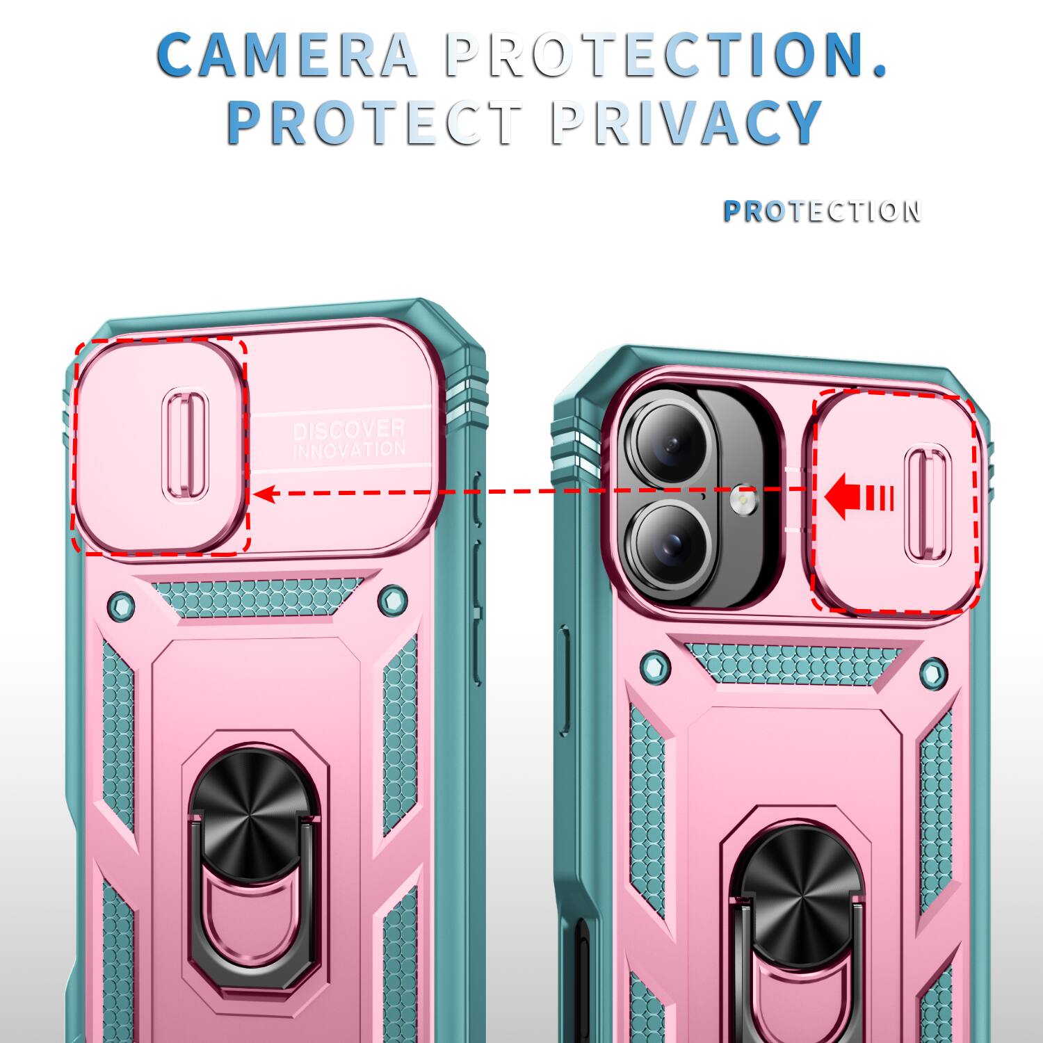 CAMERA PROTECTION. PROTECT PRIVACY PROTECTION. DISCOVER INNOVATION