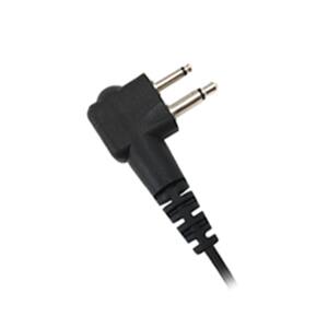 Back. ProMaxPower - 1.5-Wire Swivel Earpiece with PTT Mic for Motorola 2-Pin Radios - Black.