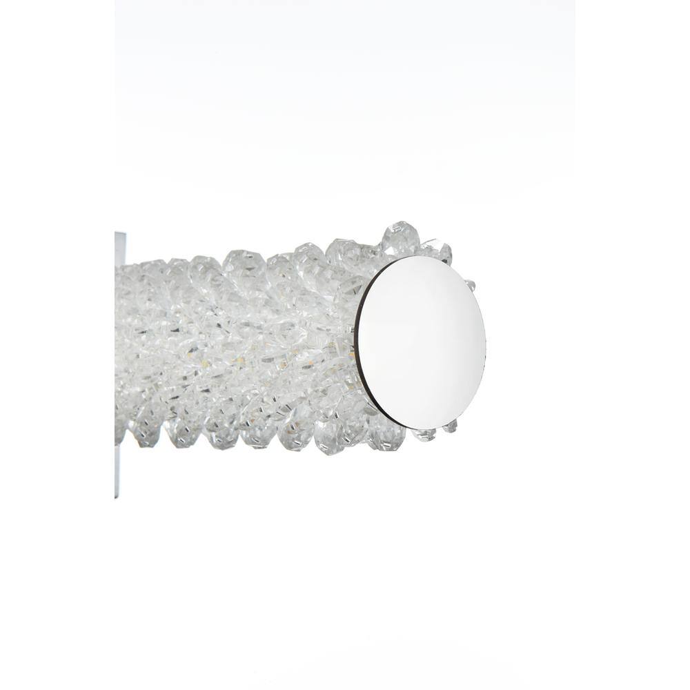 Alt View 6. Elegant Lighting - Bowen 30 inch Adjustable LED Wall Sconce in Chrome - Chrome.