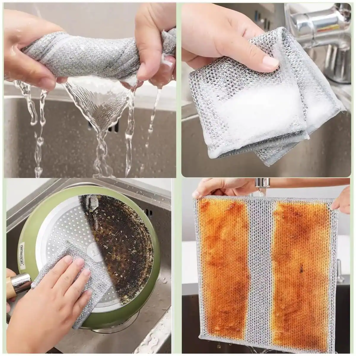 Dapper Styles Kitchen Dish Soap Dispenser With Sponge Holder 5 in 1 ...