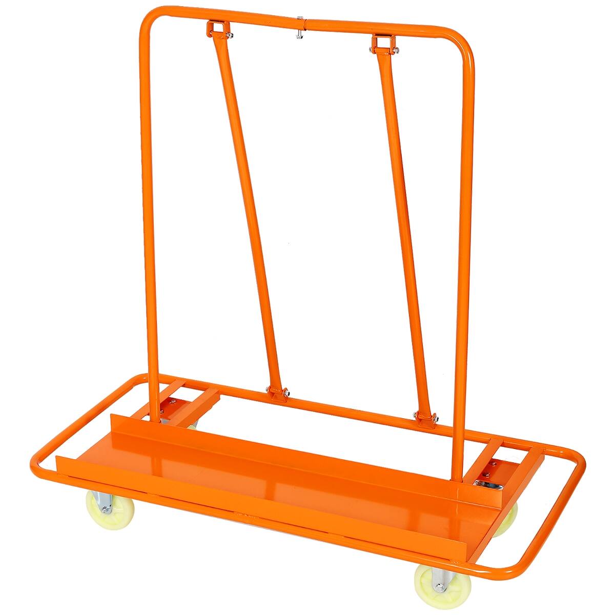Ropilly Heavy Duty Drywall Sheet Cart Steel Panel Dolly with Brake ...