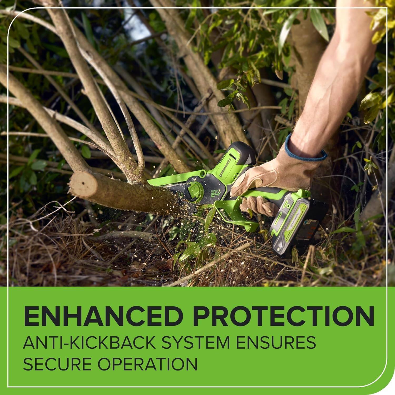 ENHANCED PROTECTION  
ANTI-KICKBACK SYSTEM ENSURES SECURE OPERATION