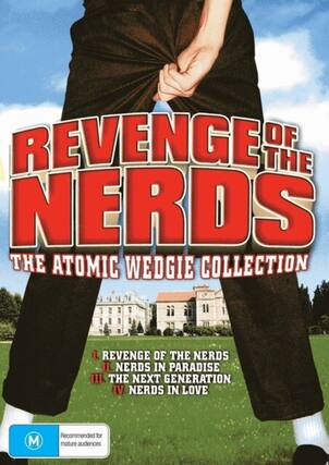 Front. Revenge of the Nerds: The Atomic Wedgie Collection - DVD.