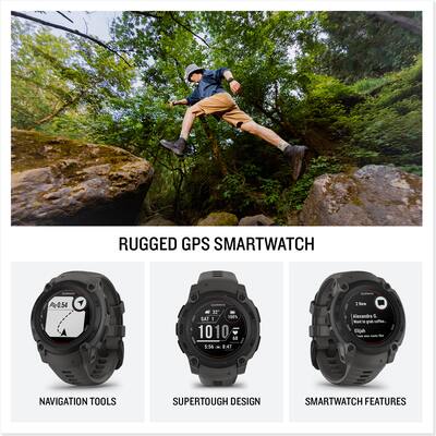 Garmin Instinct E GPS Smartwatch 40 mm Fiber reinforced Polymer Garmin Instinct E GPS Smartwatch 40 mm Fiber reinforced Polymer