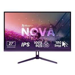Arozzi - – Nova 27" IPS QHD 180Hz Gaming Monitor – - Purple