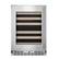 Front. KitchenAid - 46-Bottle Wine Cellar - PrintShield™ Stainless Finish.