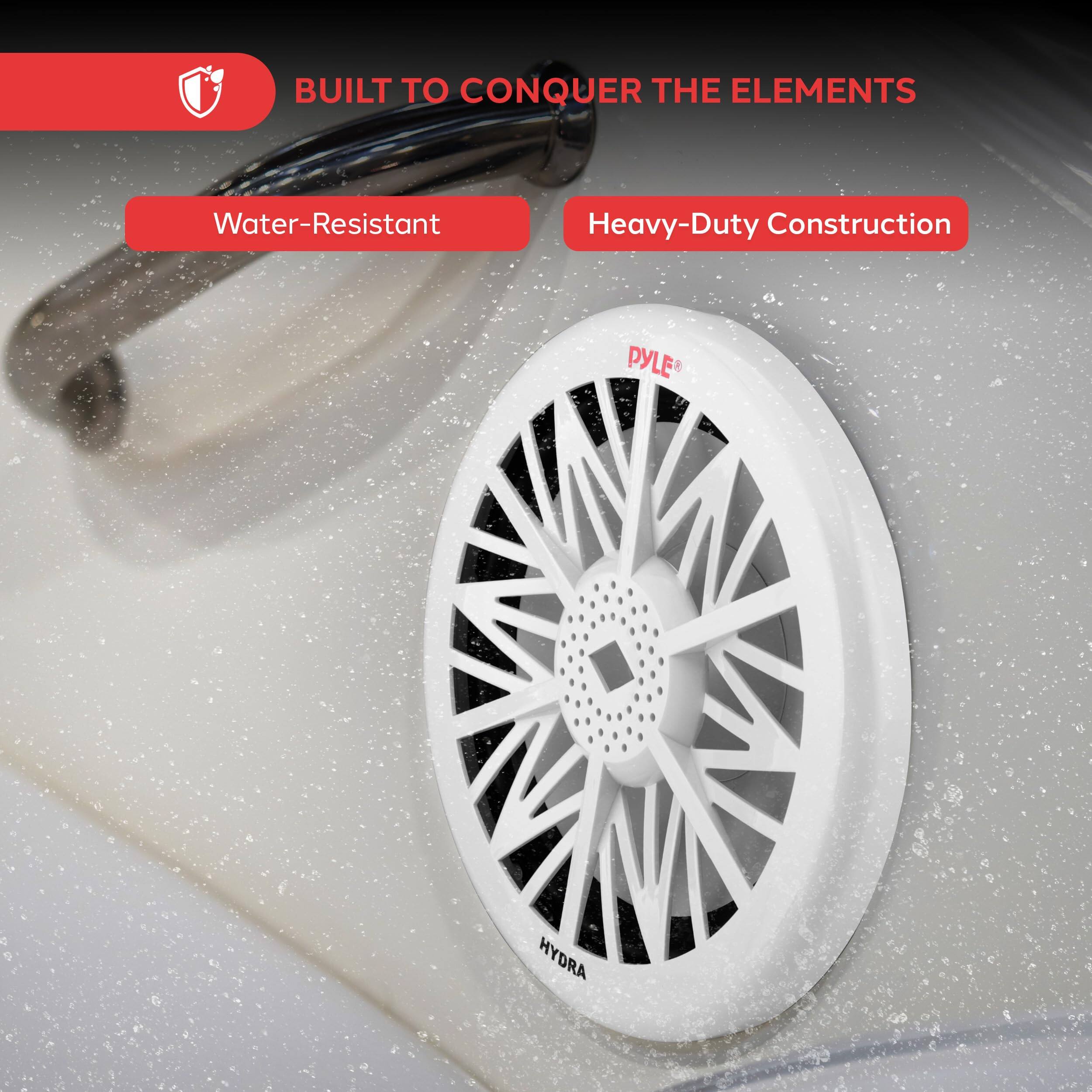 BUILT TO CONQUER THE ELEMENTS

Water-Resistant

Heavy-Duty Construction

PYLE HYDRA