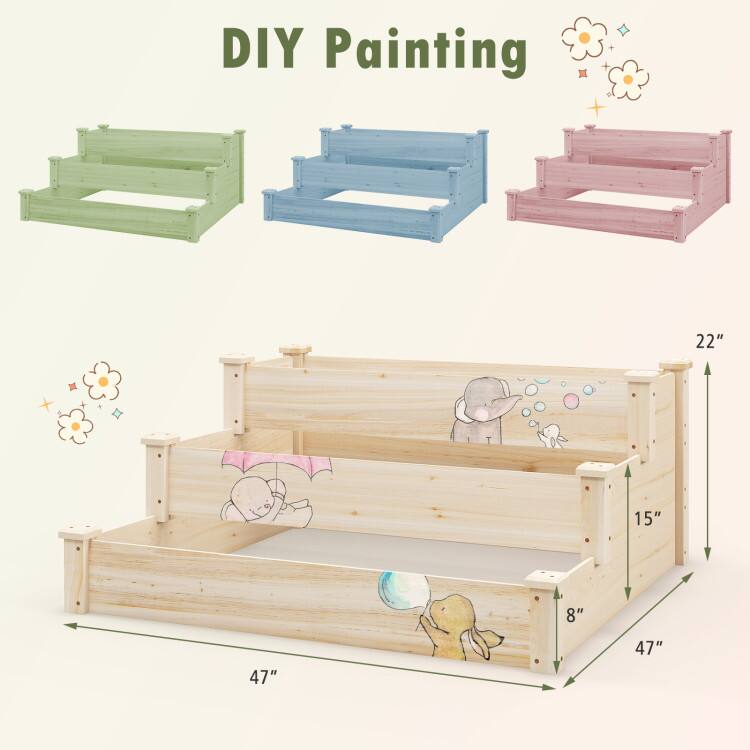 DIY Painting  
22" x 15" x 8" x 47" x 47"