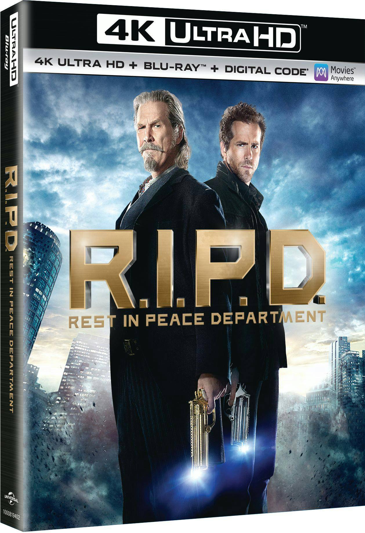 Angle. R.I.P.D.   - 4K Blu-Ray.