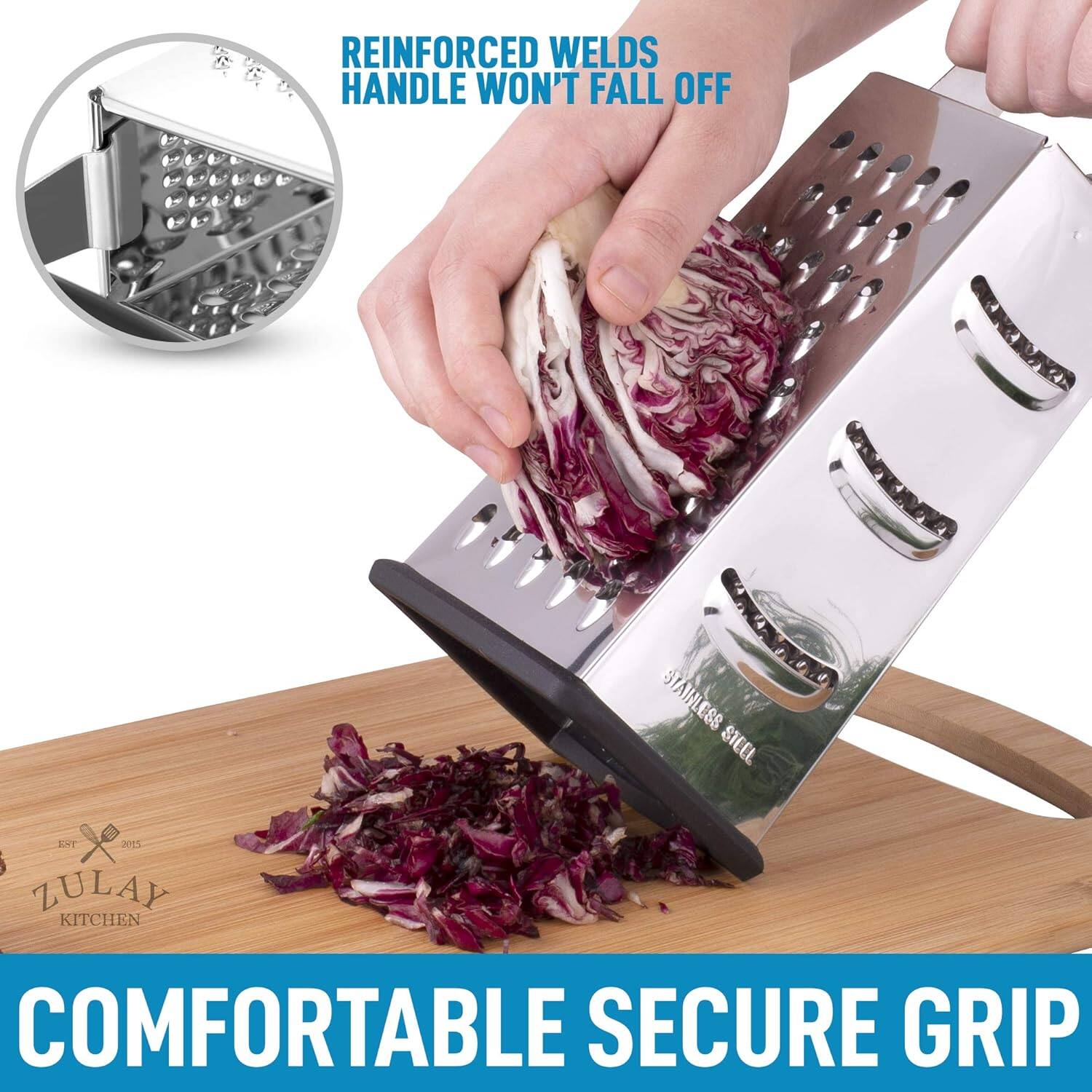 REINFORCED WELDS HANDLE WON'T FALL OFF

COMFORTABLE SECURE GRIP