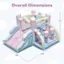Overall Dimensions: 73" x 54" x 24" x 57" x 17.5" x 47.5" x 53.5" x 30" x 56.5" x 105" x 119".