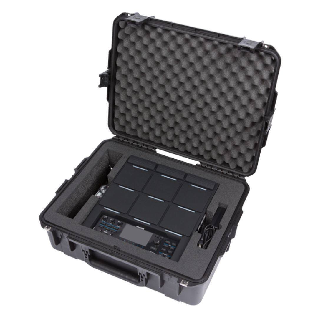 Left. SKB - SKB iSeries Waterproof Case for Alesis Strike MultiPad, Black.