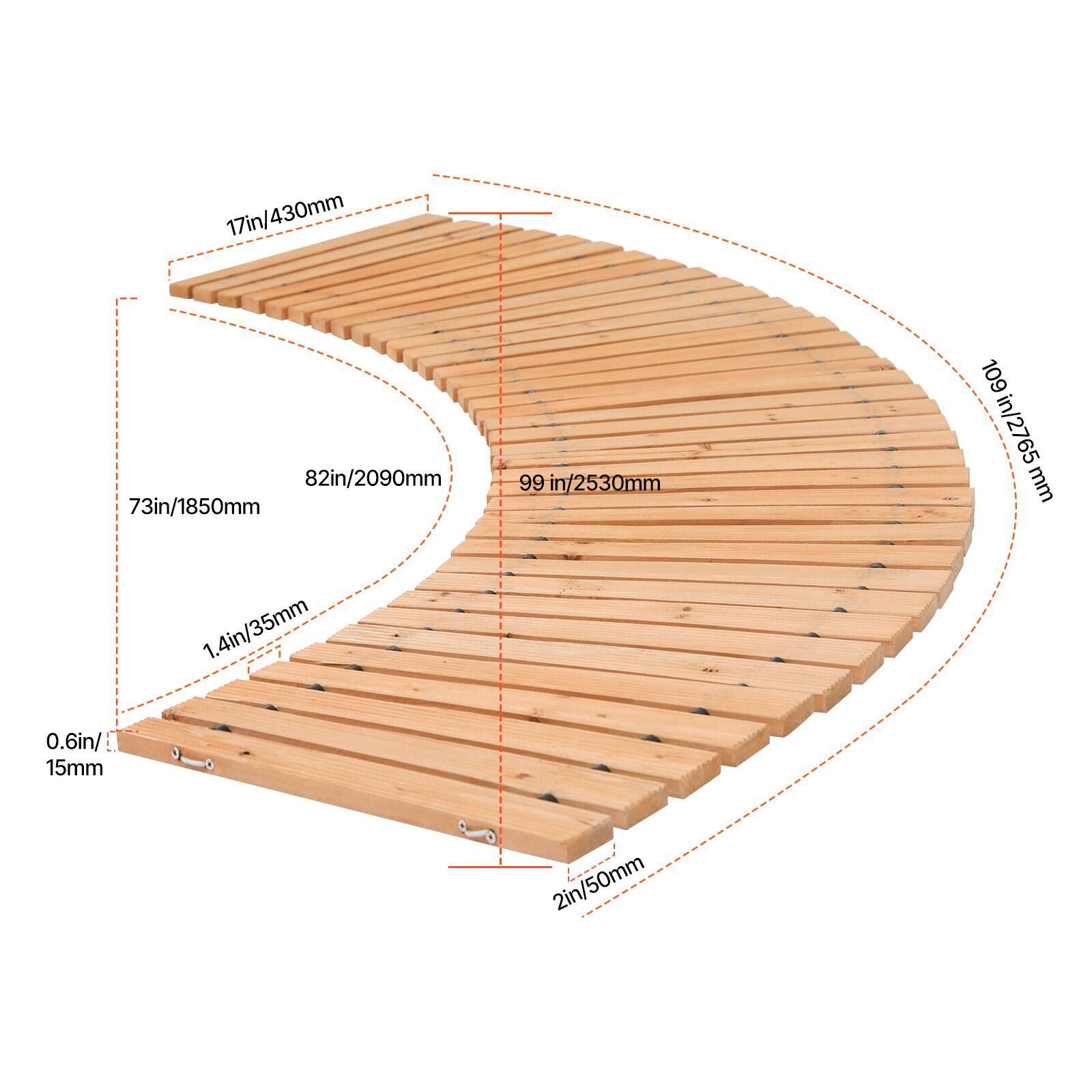 17in/430mm  
82in/2090mm  
73in/1850mm  
99in/2530mm  
109in/2765mm  
1.4in/35mm  
0.6in/15mm  
2in/50mm