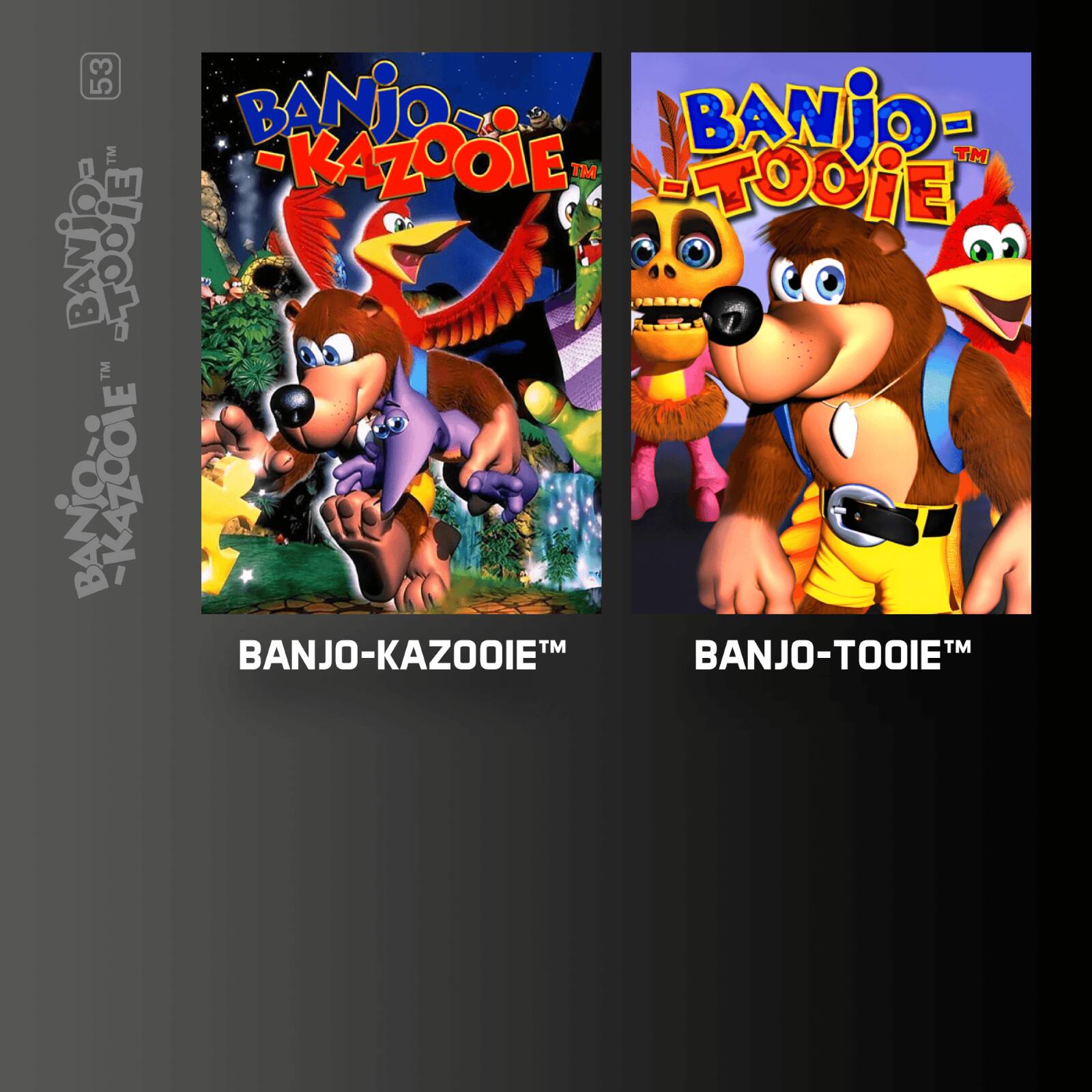 BANJO-KAZOOIE™  
BANJO-TOOIE™