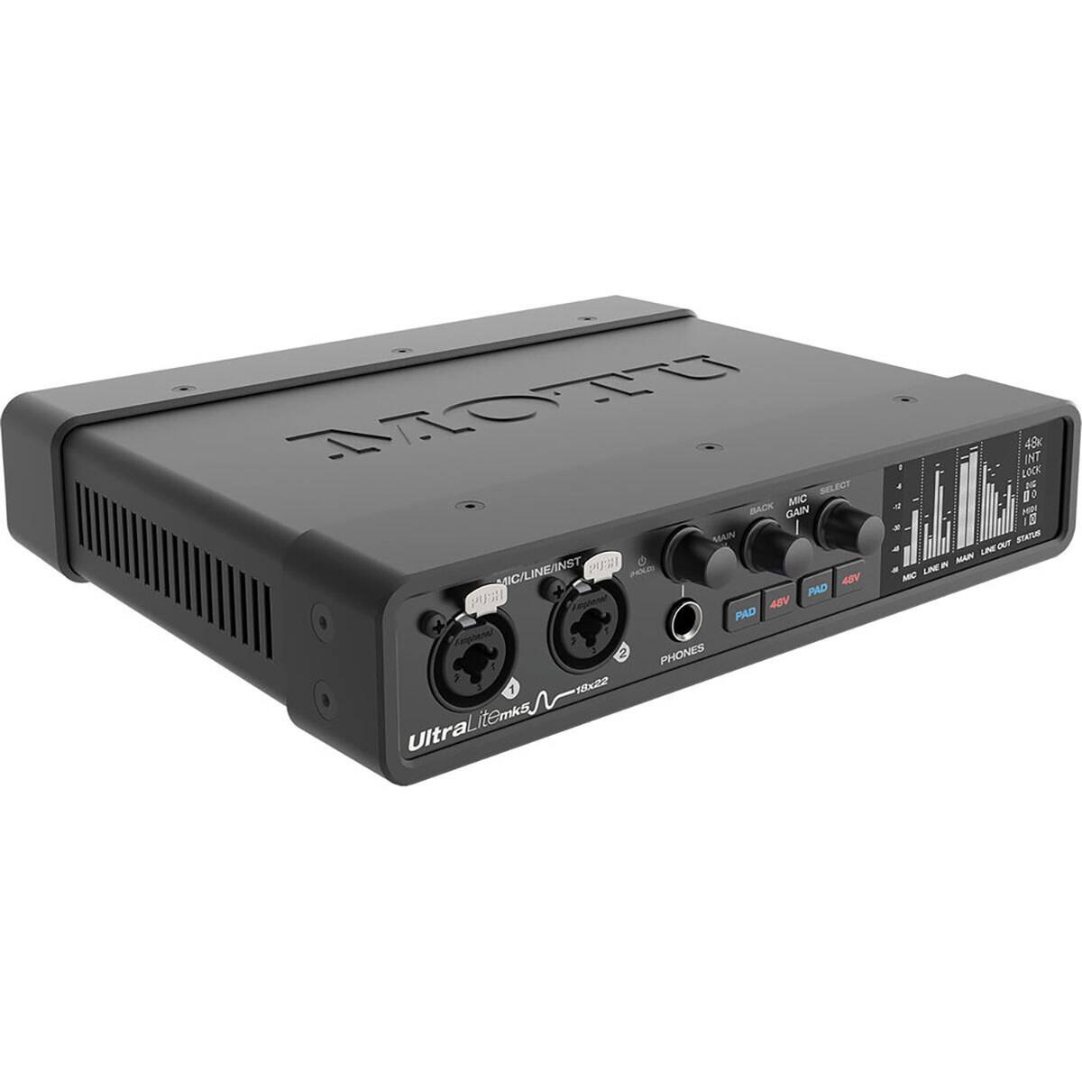 SAC Lo00 45k WT BELECT MIC I BACK - GAIN OY S MAN BA LO DUT E MAN LINE/INST HOL LINE MIG 4BV MC PAD PA 48V PAD PHONES 1 x UltraLite mk3N