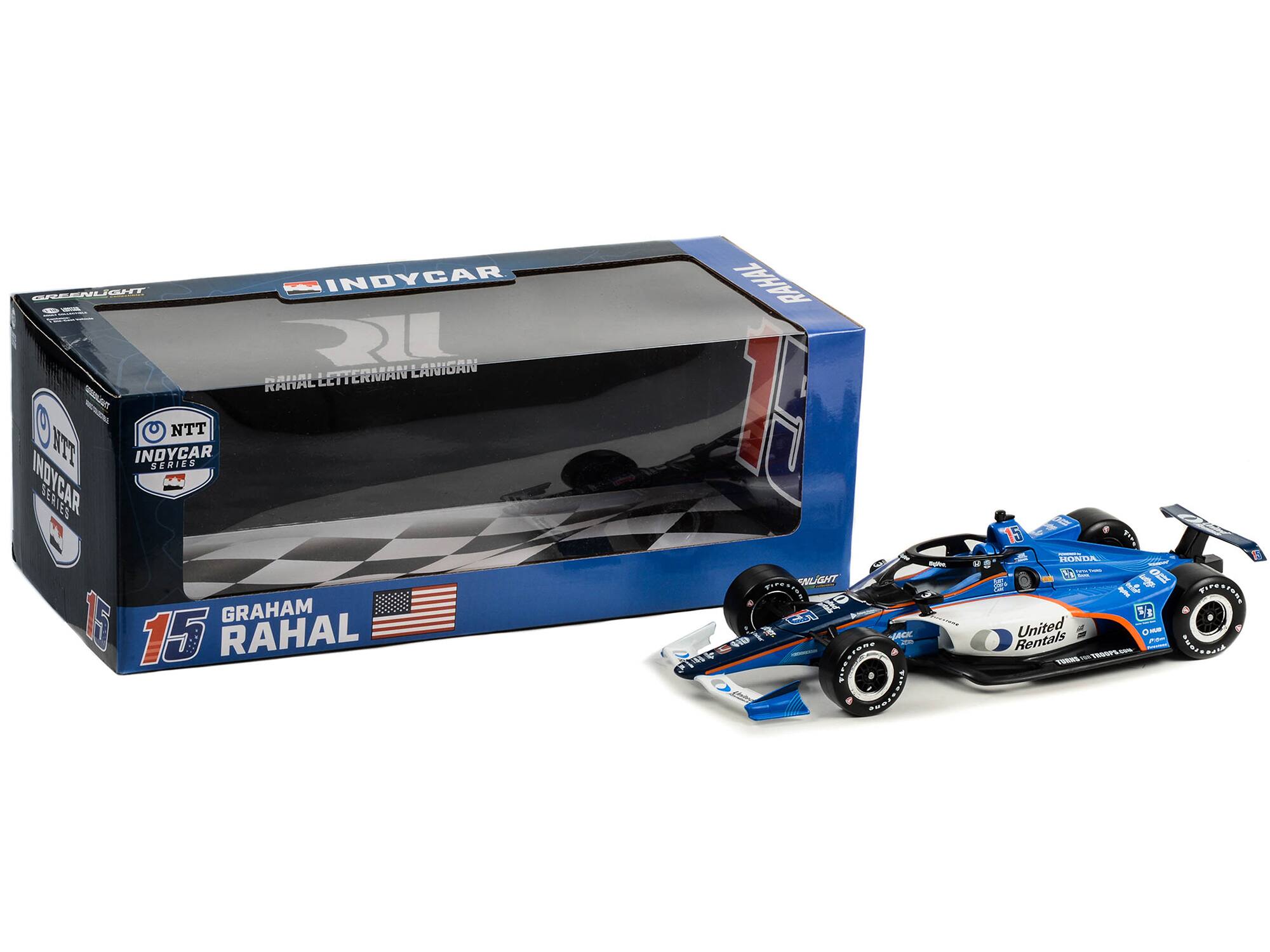 INDYCAR SERIES  
NTT INDYCAR SERIES  
GRAHAM RAHAL  
15  
RAHAL LETTERMAN LANIUS  
United Rentals  
HONDA  
NTT  
INDYCAR SERIES  
GREENLIGHT  
15 GRAHAM RAHAL  
RAHAL LETTERMAN LANIUS  
United Rentals  
HONDA  
NTT INDYCAR SERIES