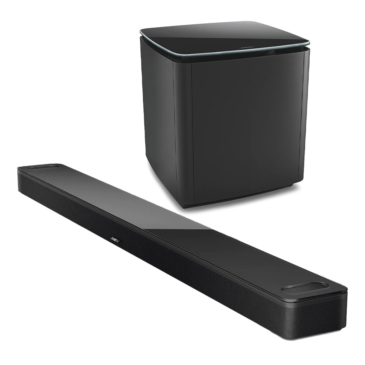 Bose - Smart Ultra Soundbar with Bass Module 700 Subwoofer - Black