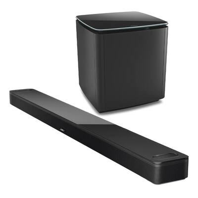 Bose Smart Ultra Soundbar with Bass Module 700 Subwoofer Black Bose Smart Ultra Soundbar with Bass Module 700 Subwoofer Black