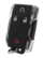 Left. Car Keys Express - GM Keyless Entry Remote - 4 Buttons (Lock, Unlock, Remote Start, and Panic) - Black.