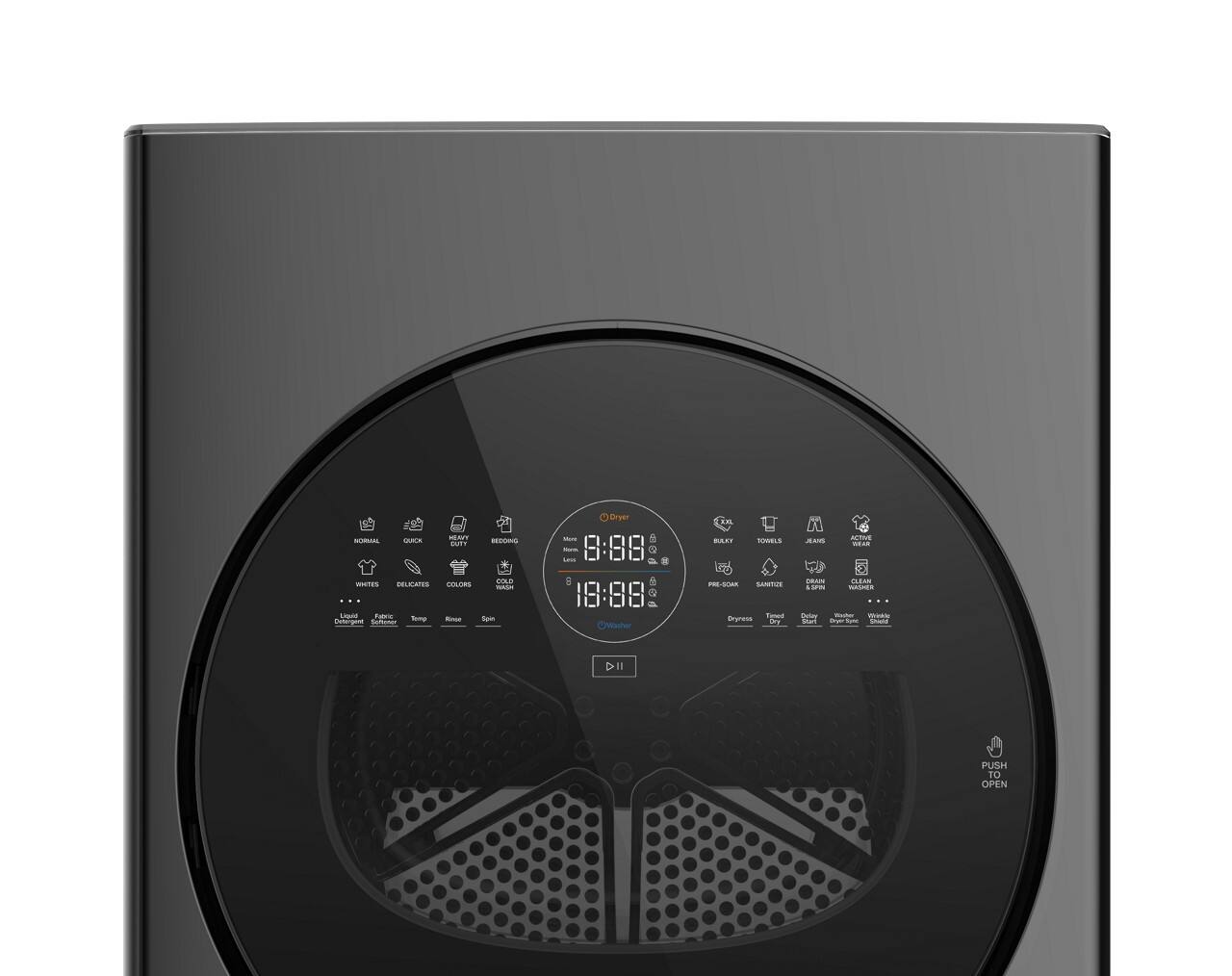 AT BEYOND - A BUTT cos DELGATES COLORS - ons F famp - Saus p - Dryer - :88 a 18:88 Wiher REIT TOMELS i SAN SANITUN mynesa Sp - AI TRAN ... Man AT C - DII PUSH TO OPEN