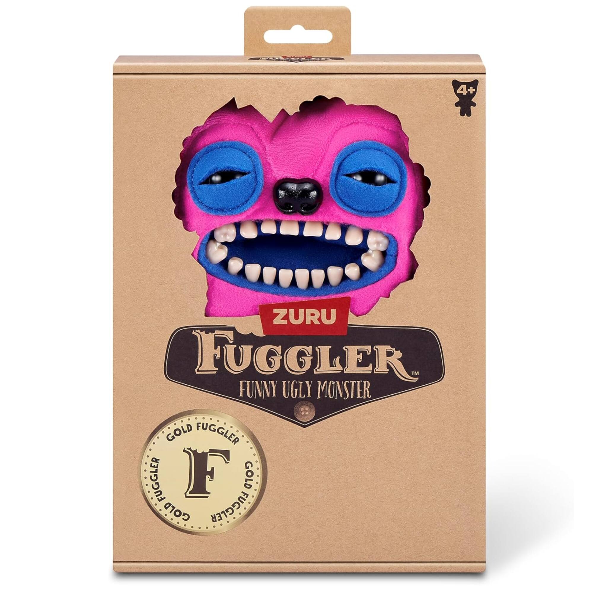 4+ ZURU FUGGLER™ FUNNY UGLY MONSTER GOLD FUGGLER