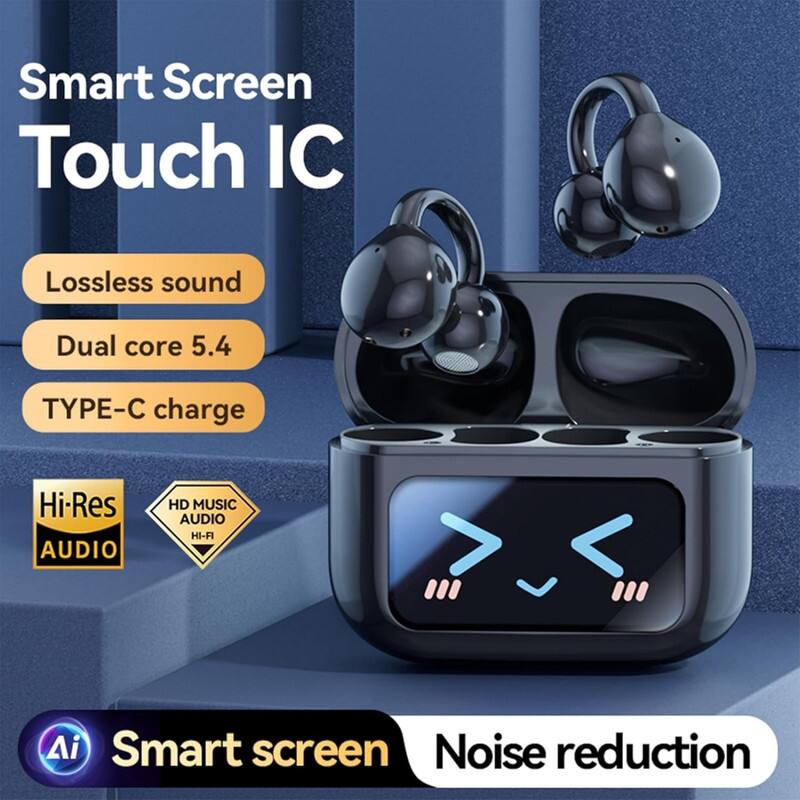 Smart Screen Touch IC  
- Lossless sound  
- Dual core 5.4  
- TYPE-C charge  
- Hi-Res AUDIO  
- HD MUSIC AUDIO HI-FI  
- AI Smart screen  
- Noise reduction