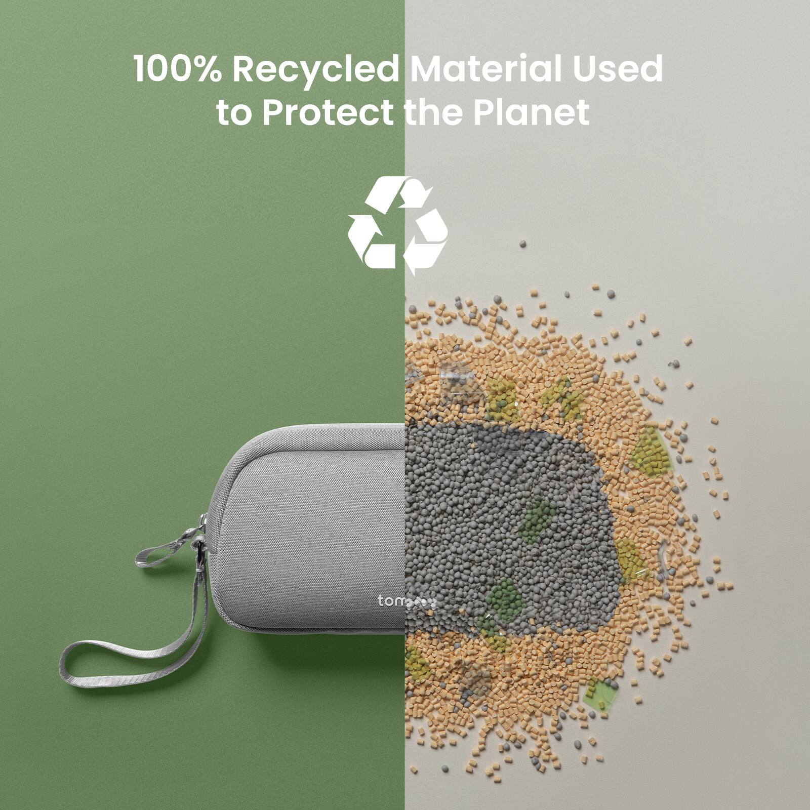 100% Recycled Material Used to Protect the Planet