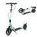Front. Wildaven - Foldable Scooter with Adjustable Height, Anti-Slip Deck, 6+ Years Old - Green.