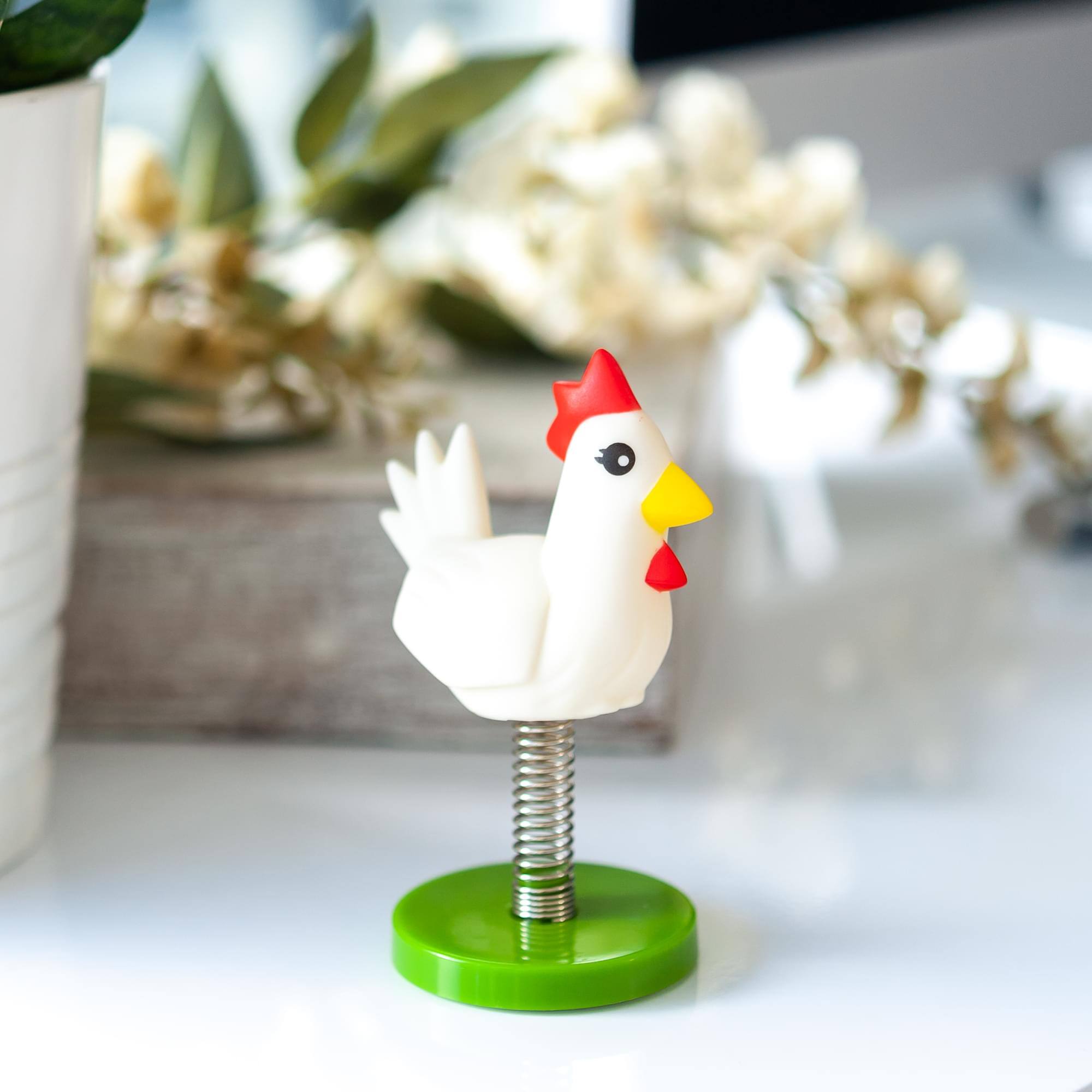 Alt View 4. The Legend of Zelda - Crowded Coop Legend of Zelda Springz Chicken Dashboard Accessory - Multi-Color.