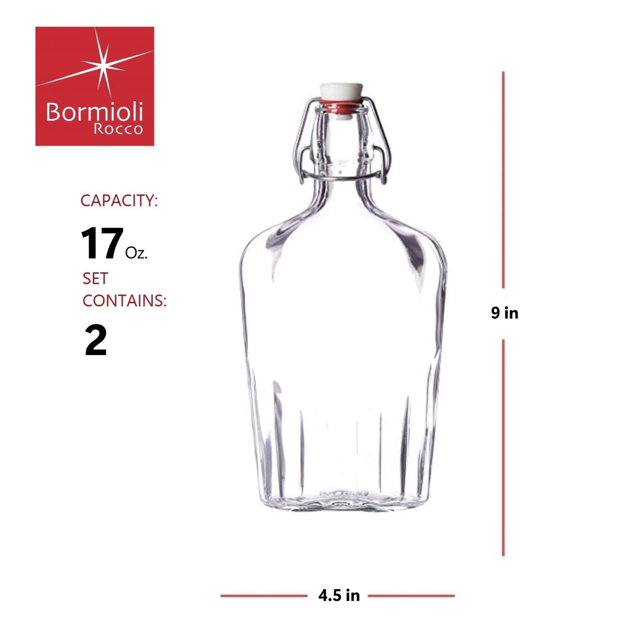 Bormioli Rocco  
CAPACITY: 17 Oz.  
SET CONTAINS: 2  
9 in  
4.5 in