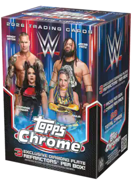 2026 Topps Chrome WWE Blaster Box