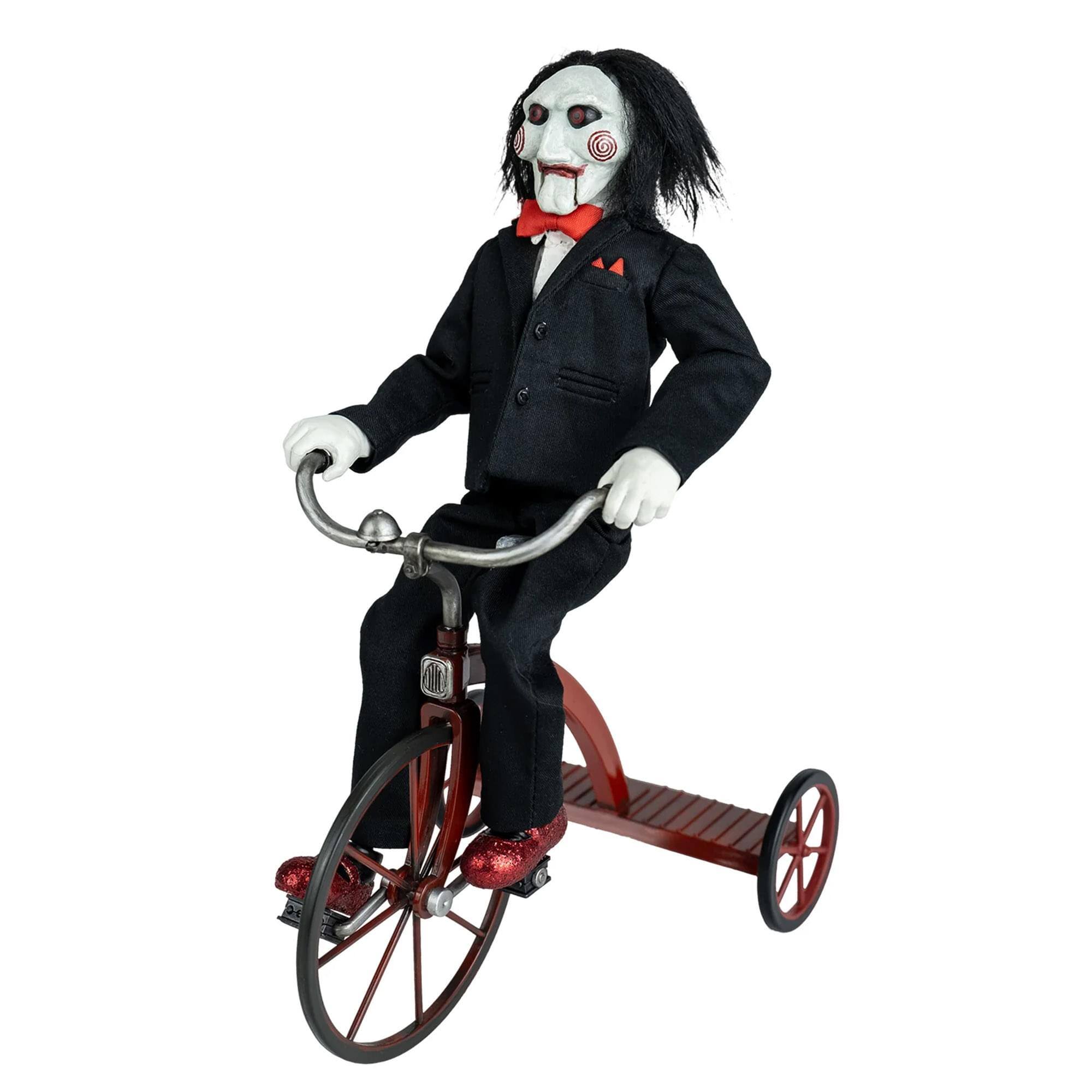 Alt View 1. Trick or Treat Studios - Saw Billy The Puppet With Tricycle 1:6 Scale Figure - Black.