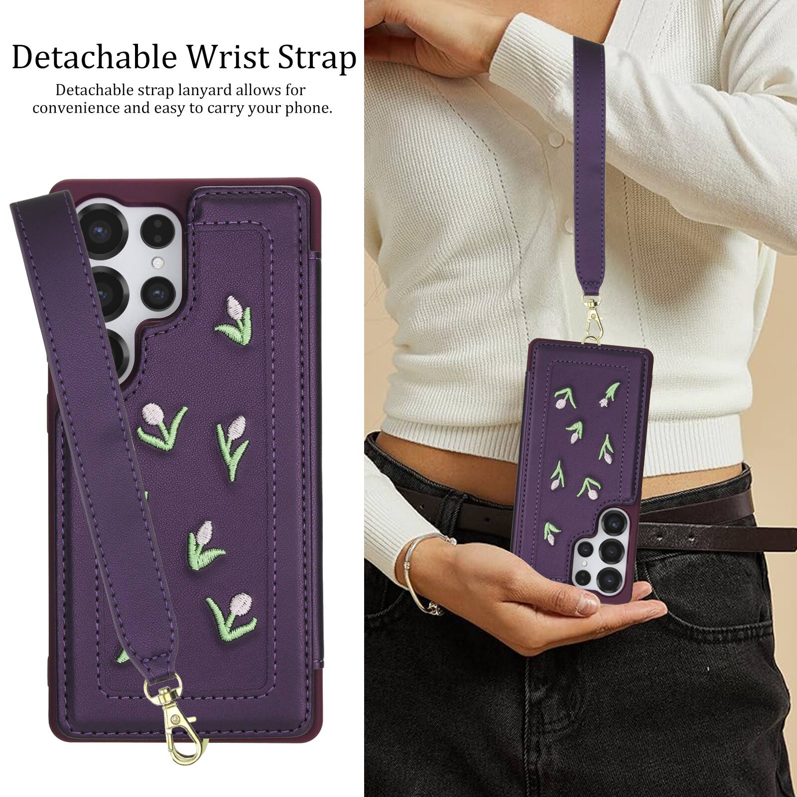 Detachable Wrist Strap

Detachable strap lanyard allows for convenience and easy to carry your phone.