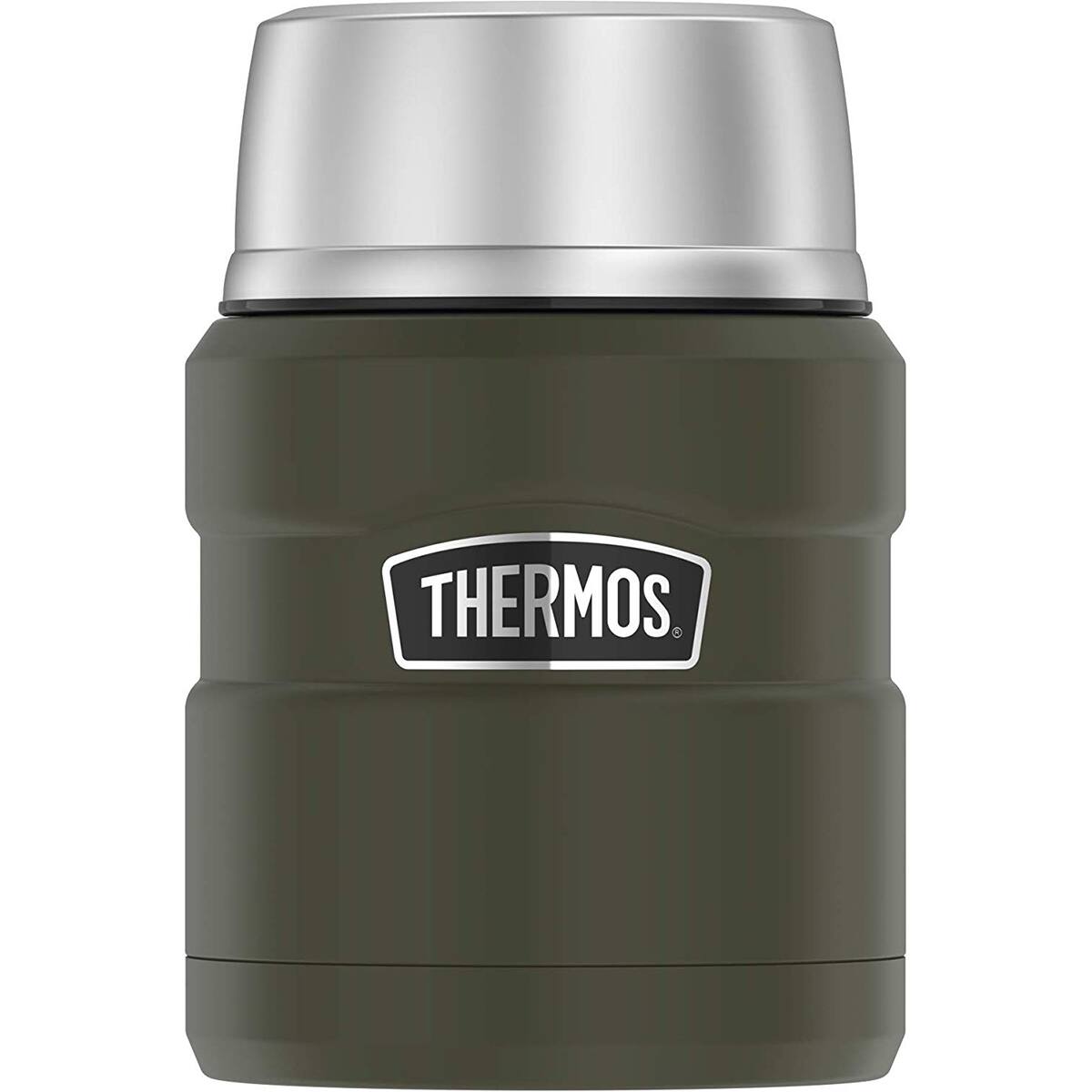 Alt View 1. Thermos - Thermos 16 oz Stainless King Insulated Food Jar Container - Matte Army Green - Matte Army Green.