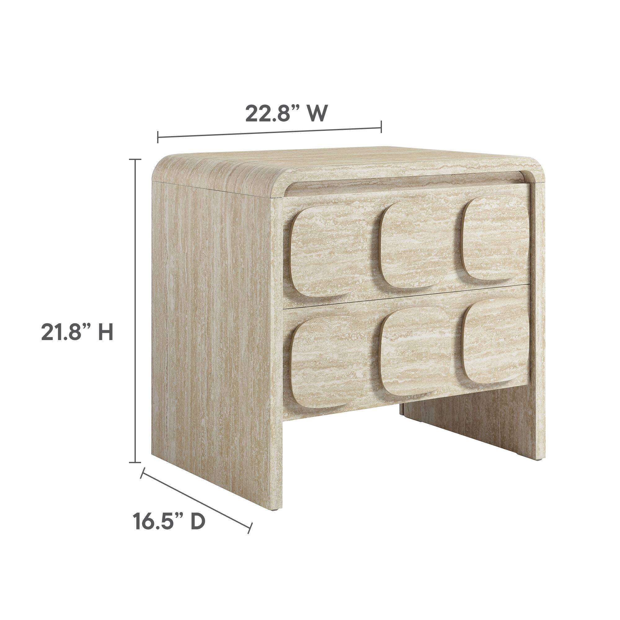 22.8" W  
21.8" H  
16.5" D