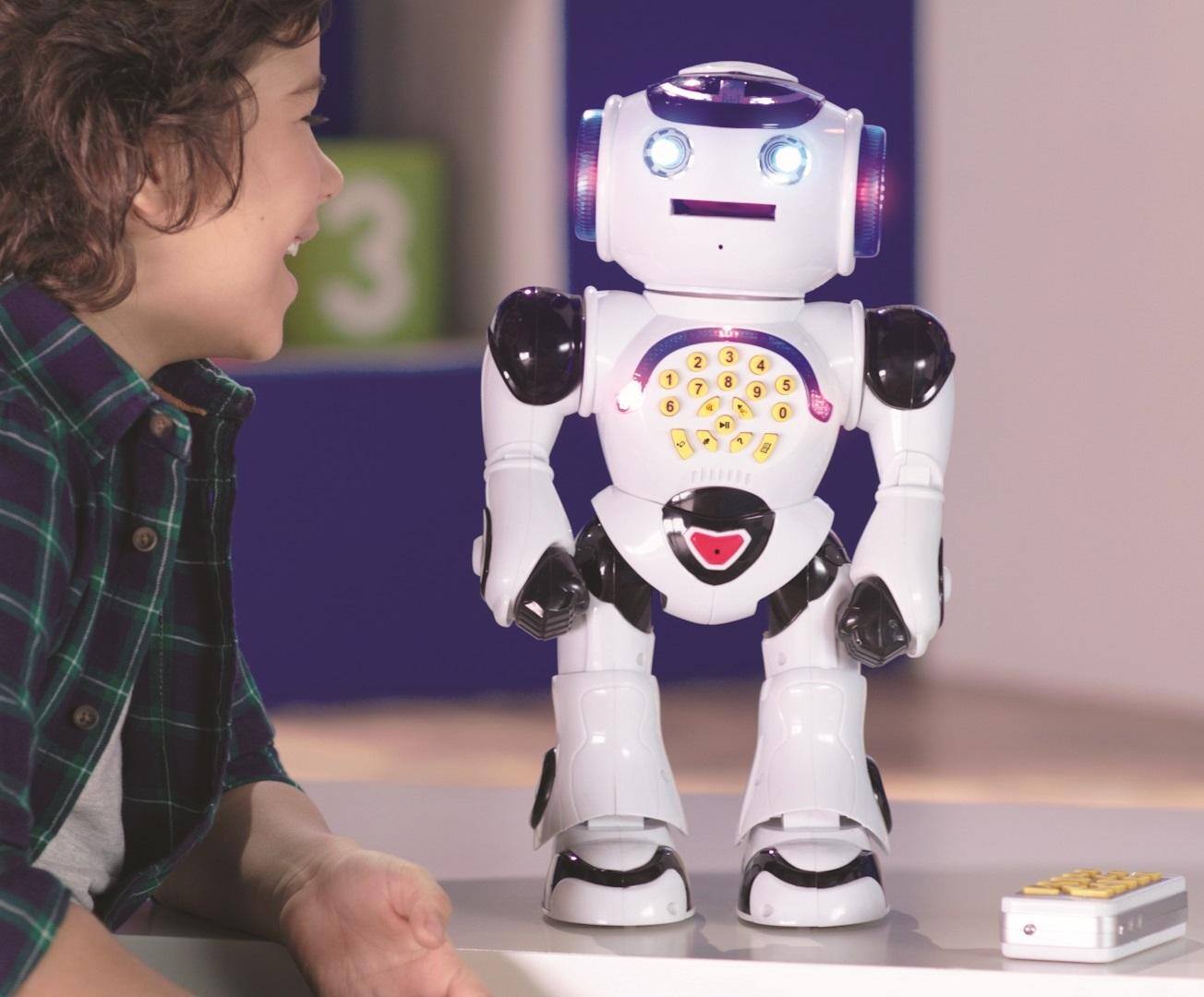 Alt View 6. Lexibook - POWERMAN Interactive Robot to Learn and Play with Remote Control (English).