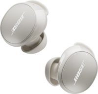 Bose - QuietComfort True Wireless Noise Cancelling In-Ear Earbuds - White Smoke - Front_Zoom