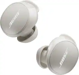 Bose - QuietComfort True Wireless Noise Cancelling In-Ear Earbuds - White Smoke