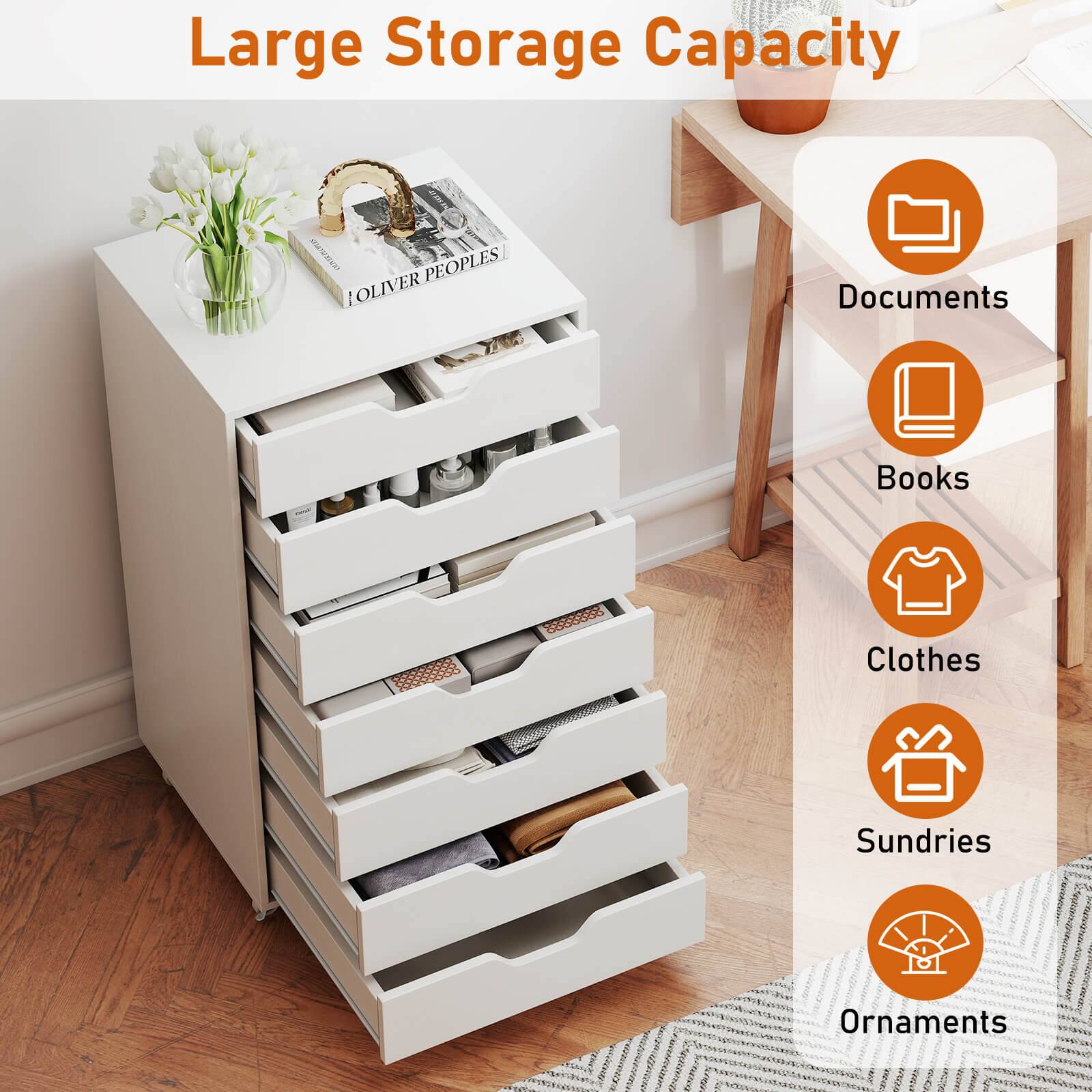 Large Storage Capacity

- Documents
- Books
- Clothes
- Sundries
- Ornaments